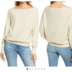 Treasure & Bond Thermal Off the Shoulder